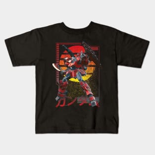 Exia Red Armored Kids T-Shirt